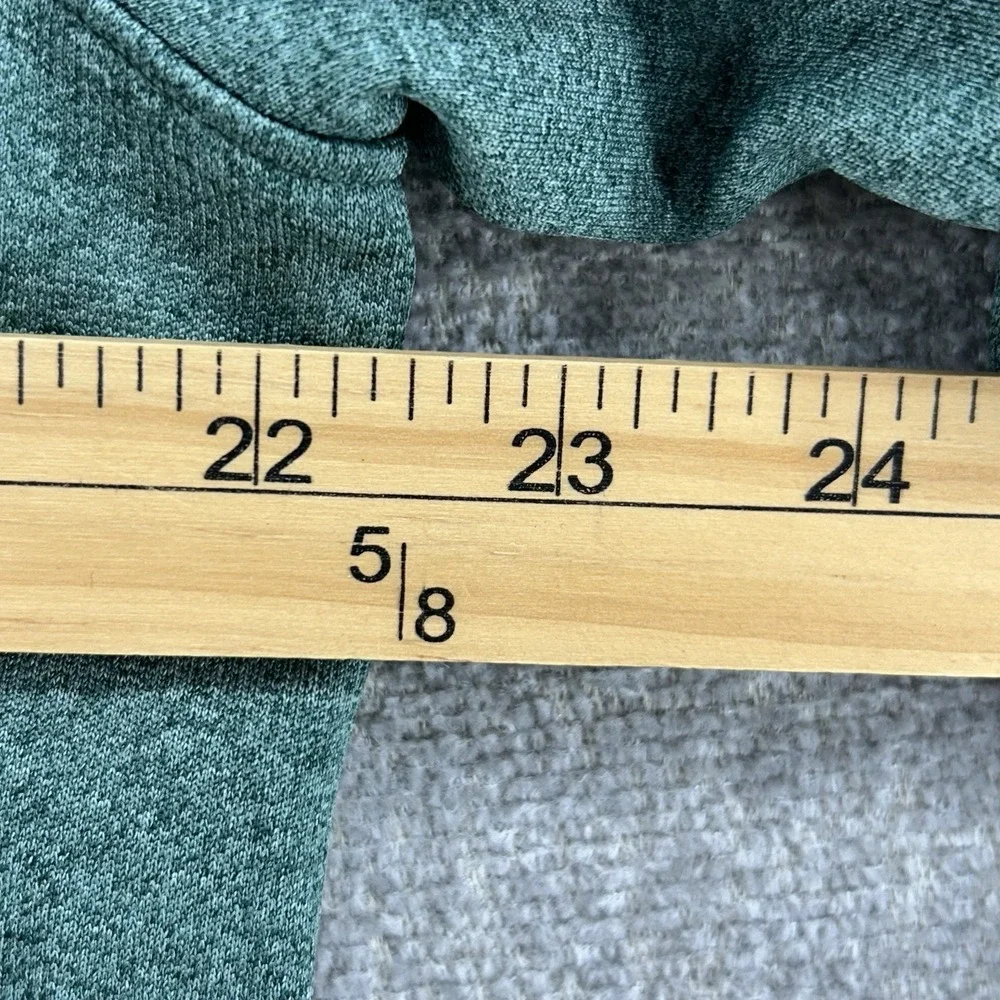 The North Face‎ 1/2 Zip Pullover Sweater Men Size XL Green Fleece Casual Winter